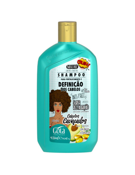 Shampoo Cabelos Cacheados 430ml - Gota Dourada Gota Dourada