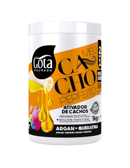 Activador Meu Cacho Perfeito Gota Dourada 1 kg