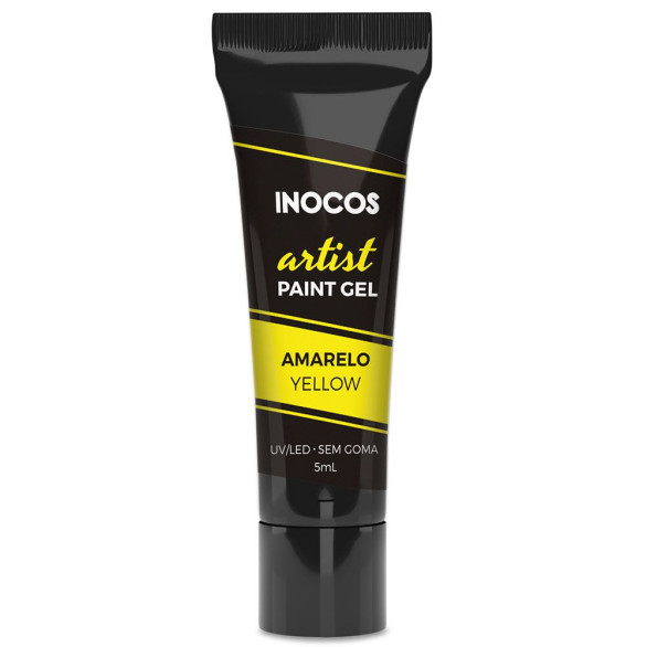 Paint Gel Artist amarillo INOCOS 5 ml