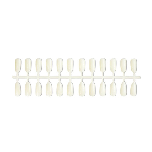 Muestrario tips blanco 24 colores 5 unidades