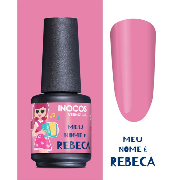 Esmalte semipermanente O Meu Nome é Rebeca INOCOS 15 ml