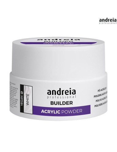 Acrylic Powder White 20gr - Andreia Unhas Acrílico