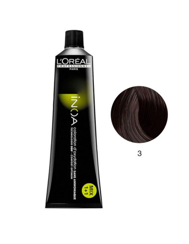 Inoa 3 Fundamentais Castanho Escuro 60g L'Oreal Profissional |LIM Inoa L'Oreal