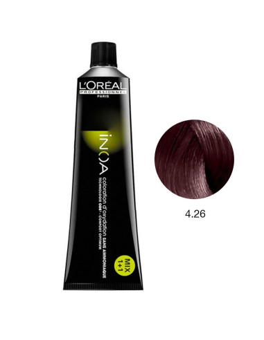 Inoa 4.26 Violetas Irisados 60ml Loreal Profissional Inoa L'Oreal