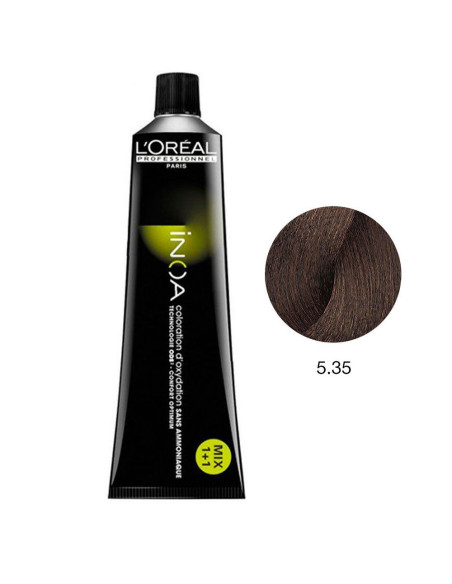 Inoa 5.35 Marrons/Beiges Quentes 60g L'Oreal Profissional LIM Inoa L'Oreal