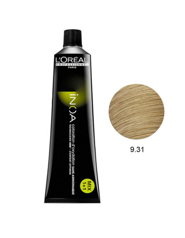 Inoa 9.31 Marrons/Beiges Quentes 60g L'oreal Professionel LIM Inoa L'Oreal