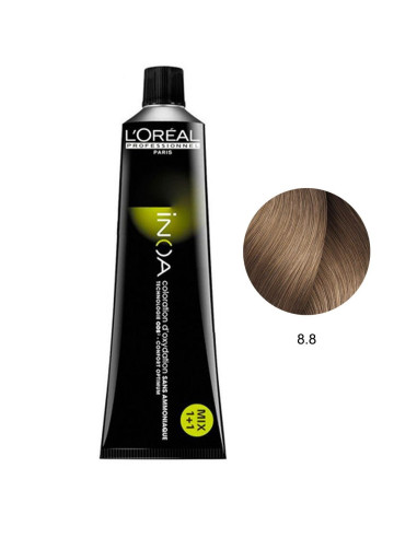 Inoa 8.8 Louro Claro Mocha 60g - L'Oreal Profissional Inoa L'Oreal