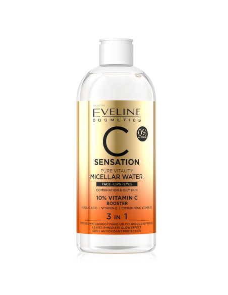 Agua micelar C Sensation Eveline 400 ml