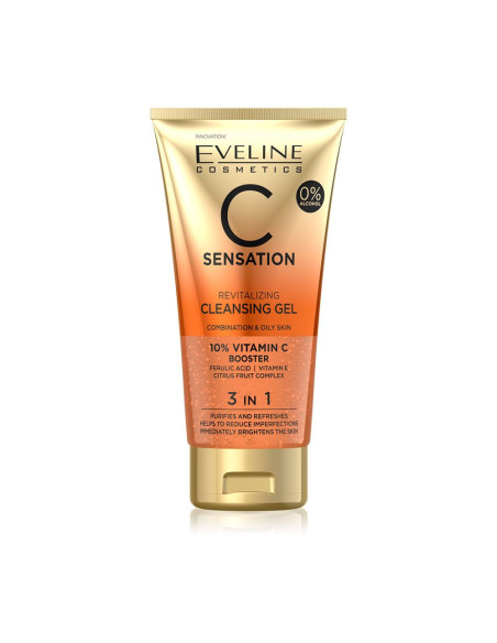 Gel de Lavagem C Sensation 150ml - Eveline Cosmetics Esfoliantes Rosto