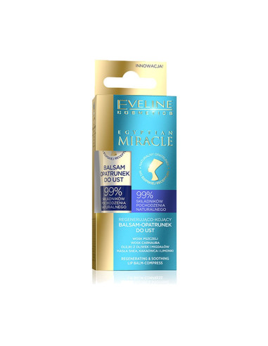 Bálsamo Labial 12ml Egyptian Miracle - Eveline Cosmetics Bálsamo Labial