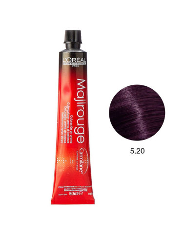 Majirouge C5.20 Violetas Irisados 50ml - Loreal Profissional Majirouge L'Oreal