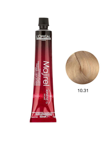 Majirel 10.31 Louro Claríssimo Beige Dourado 50ml Loreal Profissional LIM Majirel L'Oreal