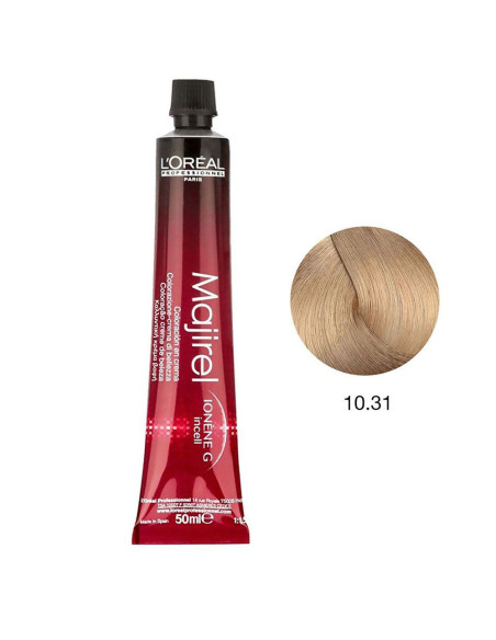 Majirel 10.31 Louro Claríssimo Beige Dourado 50ml Loreal Profissional LIM Majirel L'Oreal