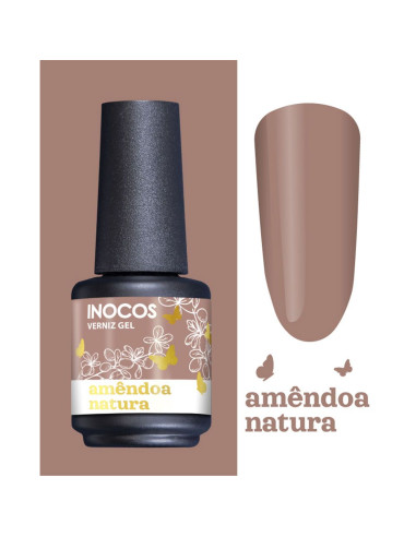 Verniz Gel Amêndoa Natura 15ml  - Natura Lovers INOCOS INOCOS Verniz Gel