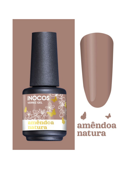 Verniz Gel Amêndoa Natura 15ml  - Natura Lovers INOCOS INOCOS Verniz Gel