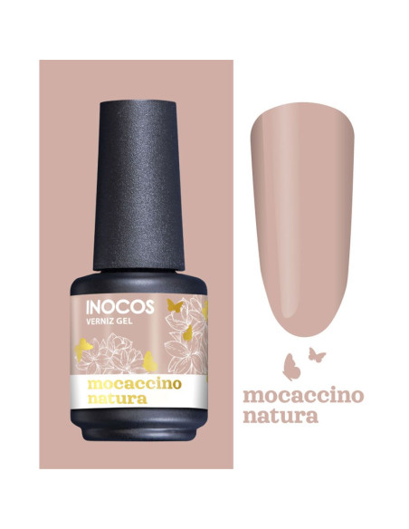 Verniz Gel Mocaccino Natura 15ml  - Natura Lovers INOCOS INOCOS Verniz Gel