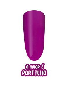 Verniz Gel Violeta Maracujá Amor é Partilha 15ml - Coleção Amor é Amor INOCOS INOCOS Verniz Gel 2