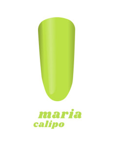 Verniz Gel Maria Calipo 15ml Verde Kiwi Coleção Maria Doce Verão Inocos INOCOS Verniz Gel 2