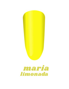 Verniz Gel Maria Limonada 15ml Amarelo Limão Coleção Maria Doce Verão Inocos INOCOS Verniz Gel 2