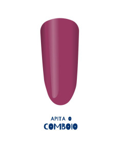 Verniz Gel Rosa Malva Apita o Comboio 15ml  - Meu Querido Mês de Agosto INOCOS INOCOS Verniz Gel 2