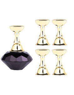 Conjunto Expositor Magnético Base Cristal Preto Expositores / Mostruários 2