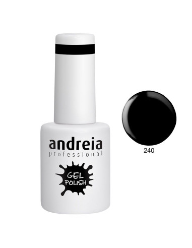 Verniz Gel Andreia 240 (Preto) Gel Polish Andreia
