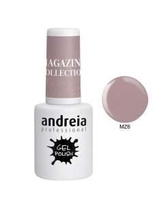 Andreia Magazine Collection MZ6 nude gris con destellos dorados