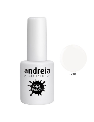 Verniz Gel Andreia 218 Branco Gel Polish Andreia