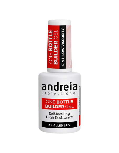 One Bottle Builder Gel 3 IN 1 Cover Nude 14ml Andreia Gel de Construção 