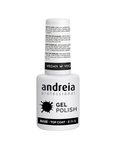 Andreia Base/Top Coat 2 en 1 para esmalte semipermanente