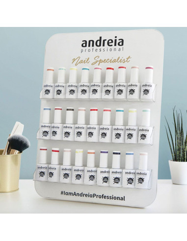 Pro Desk Display Andreia Profissional Expositor 27 frascos Expositores Andreia Profissional