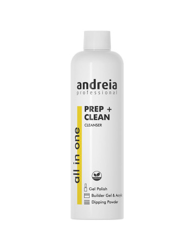 Cleanser Prep + Clean 250ML - All In One Andreia Complementos para Unhas Andreia