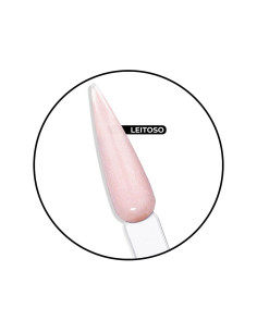 Polyacrygel Chá Rosinha c/ Glitter Bisnaga 60g Inocos INOCOS Polyacrygel 2
