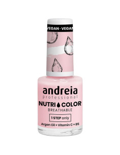 Andreia Nutricolor NC21 esmalte rosa lechoso