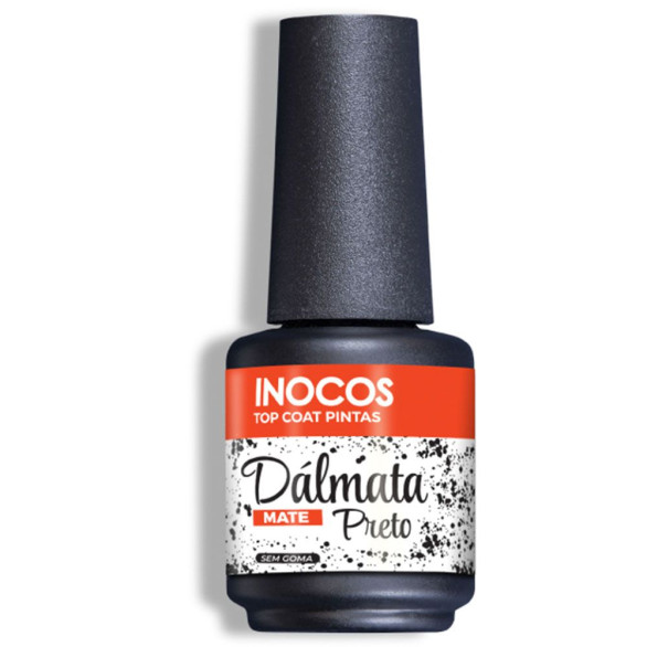 INOCOS top coat Dálmata negro mate 15 ml