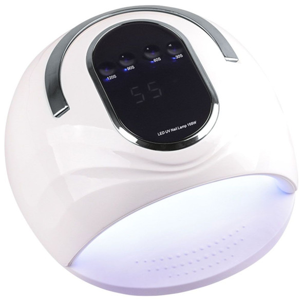 Lámpara de uñas LED/UV 2 en 1, 168 W