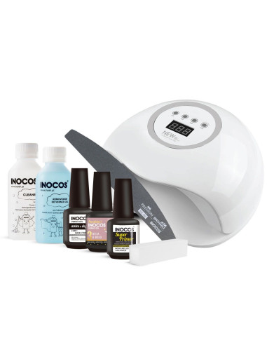 Kit Verniz Gel Inocos 5 - LINDASEMARAVILHOSAS Kit Manicure 