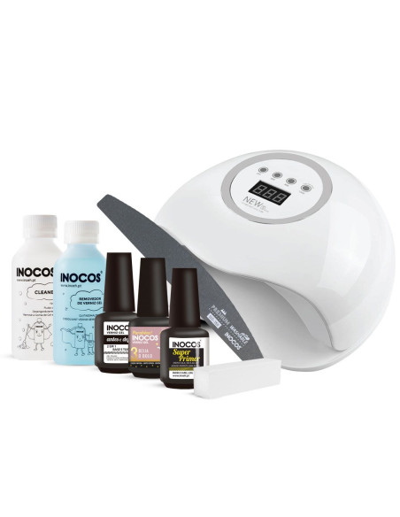 Kit Verniz Gel Inocos 5 - LINDASEMARAVILHOSAS Kit Manicure 