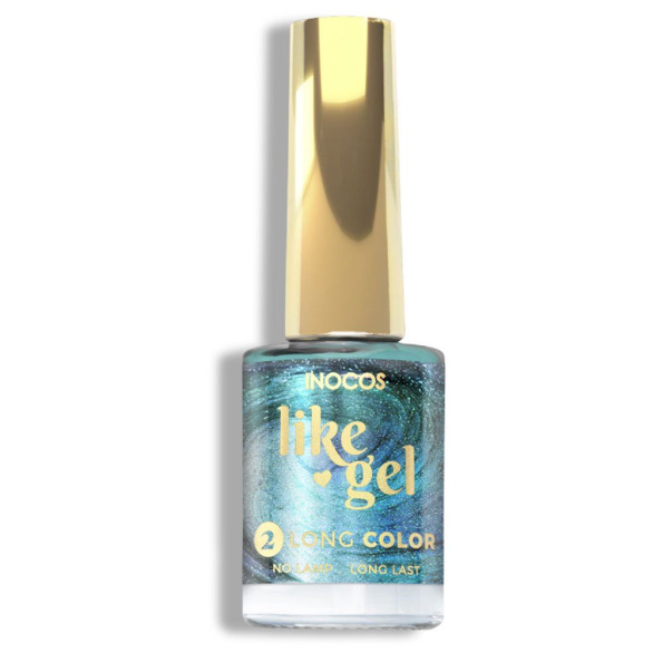 INOCOS Like Gel 133 Turquesa Aurora esmalte 11 ml