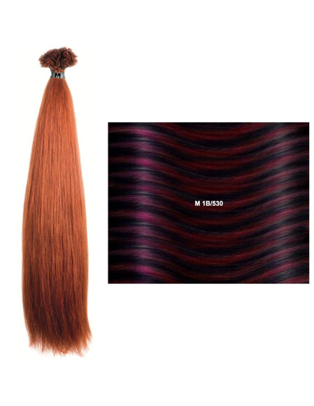 Extensões Lisas c/ Madeixas (35/40cm) com Queratina LC - SHE Hair Extensions Extensões de Cabelo