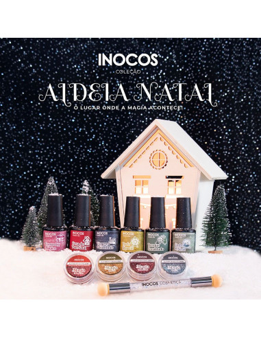 Coleção de Aldeia Natal INOCOS INOCOS Verniz Gel