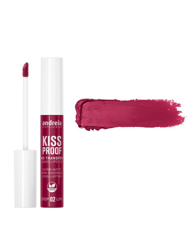 Batom Líquido 03 Deep Magenta KISS PROOF - Andreia Makeup Batom Andreia