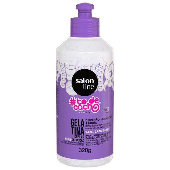 Salon Line Todecacho Alta Definição gelatina capilar 320 g