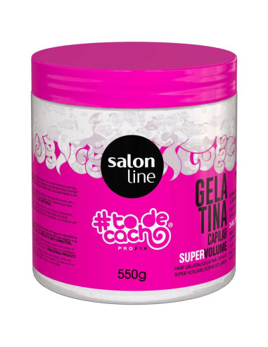 Gelatina Super Volume 550G Todecacho - Salon Line Gelatina Salon Line