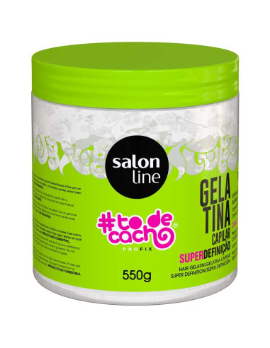 Gelatina Super Definição 550G Todecacho - Salon Line Gelatina Salon Line