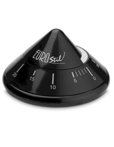 Eurostil temporizador analógico negro, 60 minutos