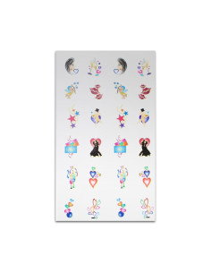 Decalques 4 Peças Nail Art | DESC Decoração de Unhas 2