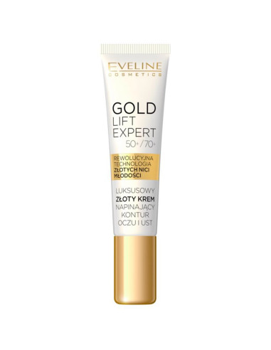 Creme Contorno de Olhos 15ml Gold Lift Expert - Eveline Cosmetics Creme de Olhos