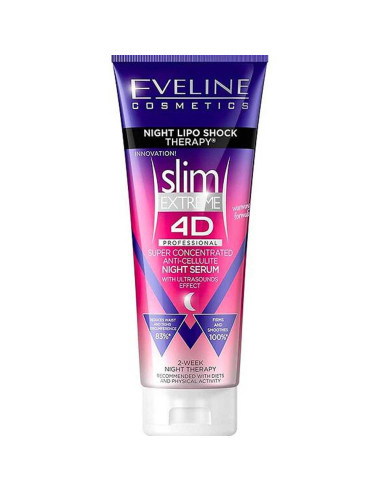 Sérum Anti-Celulítico Noite Super Concentrado 250ml - Eveline Cosmetics Tratamento Celulite