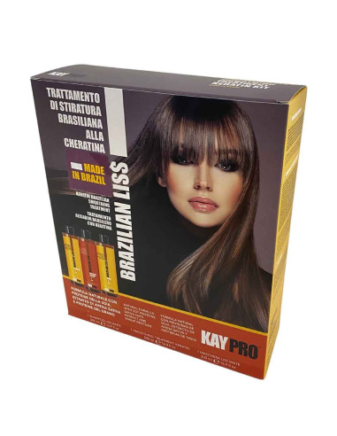 Kit Alisamento 500ml Brazilian Liss - KayPro KayPro Bazilian Liss (Liso Perfeito)